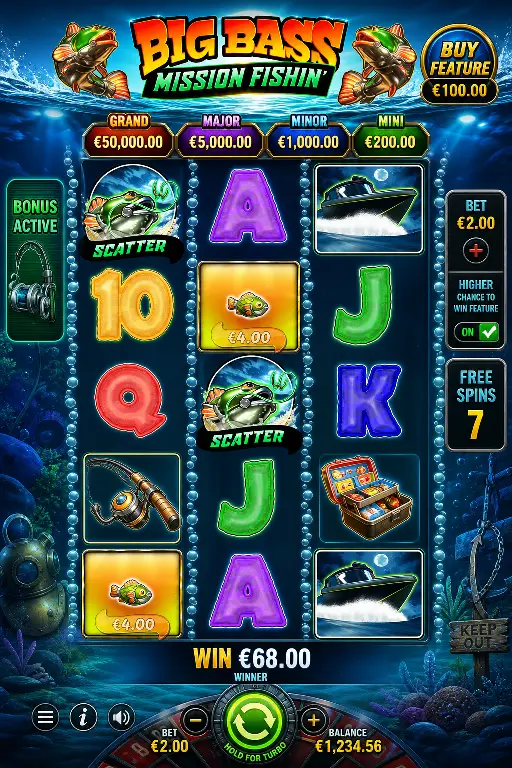 BigBassMissionFishin' — скриншот 2